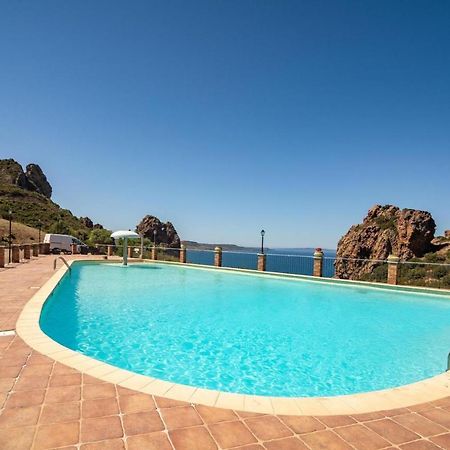 הוילה Nebida L'Estasi Tanca Piras A Bordo Piscina Con Vista Mare מראה חיצוני תמונה