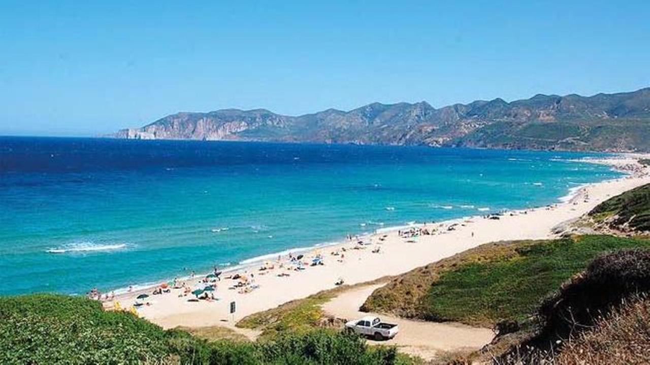 הוילה Nebida L'Estasi Tanca Piras A Bordo Piscina Con Vista Mare מראה חיצוני תמונה